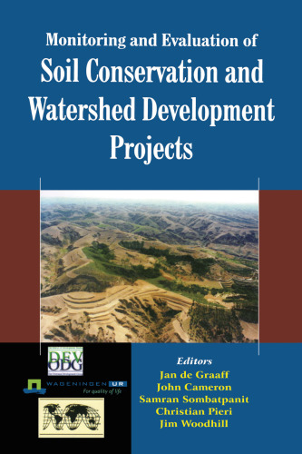 Monitoring and evaluation of soil conservation and watershed development projects