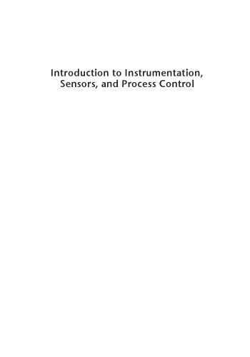 Introduction to Instrumentation, Sensors, and Process Control