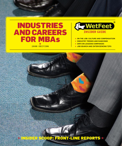 Industries and Careers for MBAs