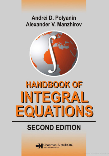Handbook of Integral Equations