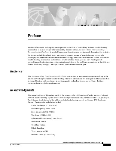 Internetworking Troubleshooting Handbook