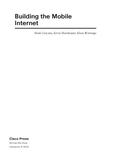 Building the Mobile Internet