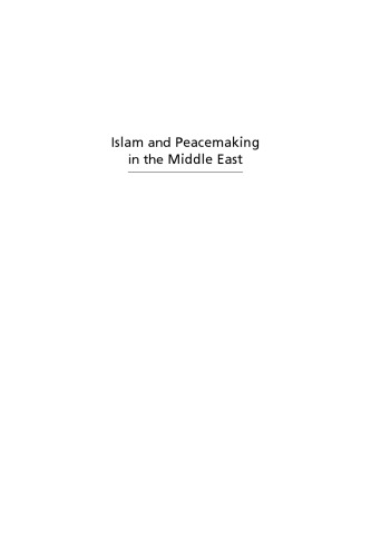 Islam and Peacemaking in the Middle East