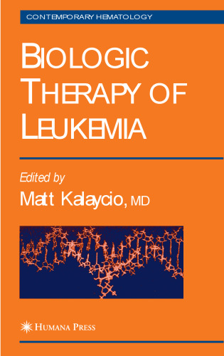 Biologic Therapy of Leukemia