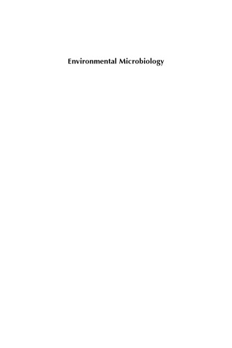 Environmental Microbiology: Methods and Protocols