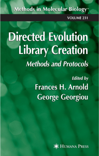 Directed Evolution Library Creation. Methods and Protocols