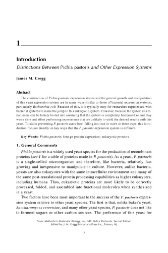 Pichia Protocols