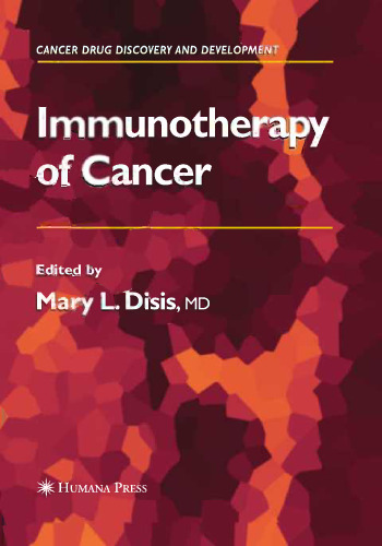 Immunotherapy of Cancer