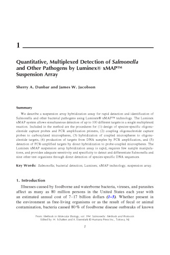 Salmonella: Methods and Protocols