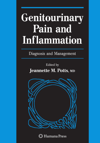 Genitourinary Pain And Inflammation: Diagnosis And Management