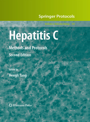 Hepatitis C: Methods and Protocols