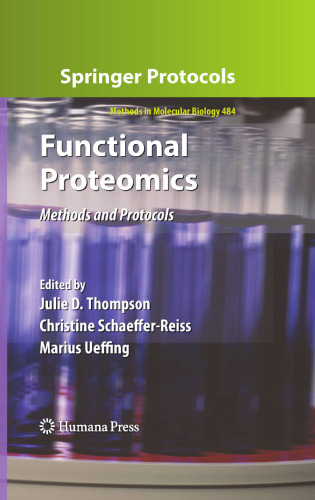 Functional Proteomics: Methods and Protocols