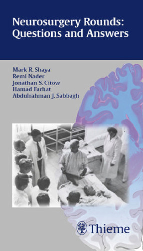 Neurosurgery rounds: questions and answers