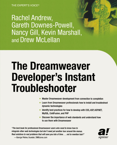 Dreamweaver Developer’s Instant Troubleshooter