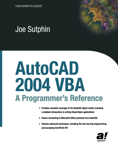 AutoCAD 2004 VBA: A Programmer’s Reference