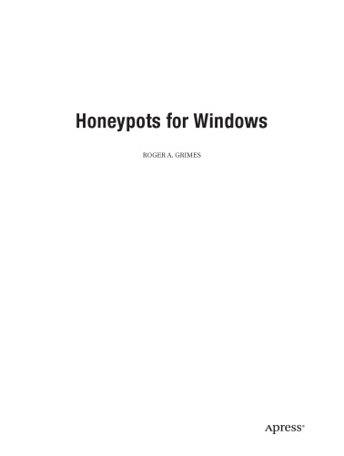 Honeypots for Windows