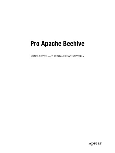 Pro Apache Beehive