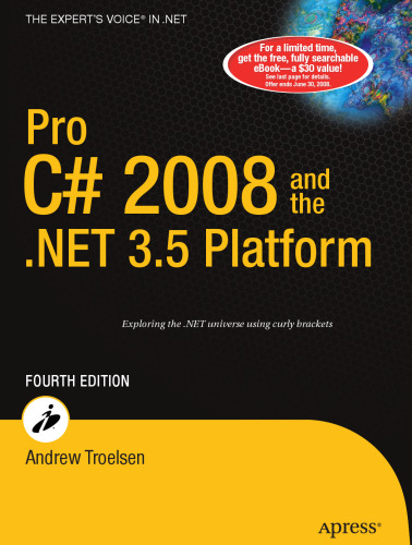 Pro C Sharp 2008 and the dotNET 3.5 Platform