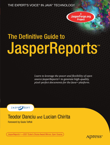 The Definitive Guide to JasperReports™