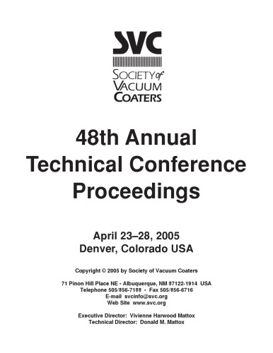 SVC - 48th Annual Technical Conference Proceedings