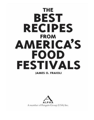The Best Recipes from America's Food Festivals