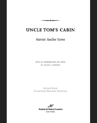 Uncle Tom's cabin