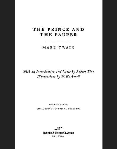 The Prince and the Pauper (Barnes and Noble Classics)