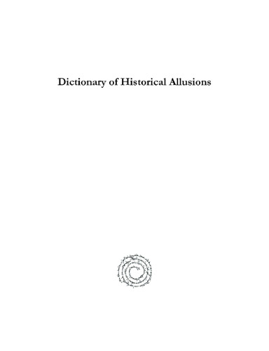 Dictionary of Historical Allusions