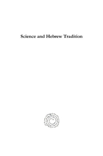 Science and Hebrew Tradition