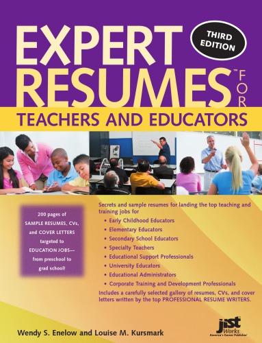Expert Resumes for Teachers and Educators