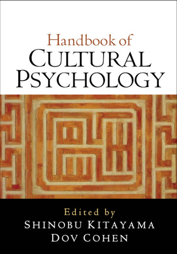 Handbook of Cultural Psychology