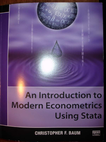 An Introduction to Modern Econometrics Using Stata