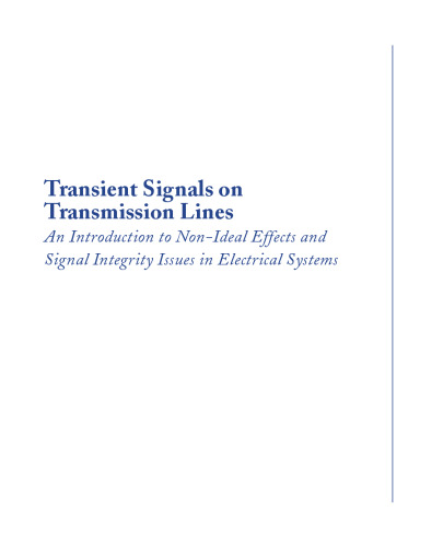 Transient signals on transmission lines
