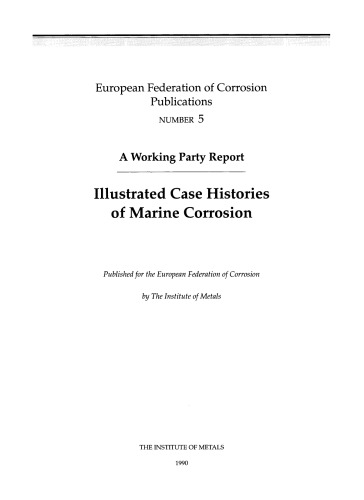 Illustrated Case Histories of Marine Corrosion