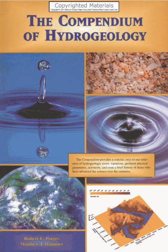 Compendium of Hydrogeology