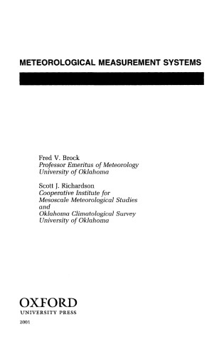 Meteorological Measurement Systems