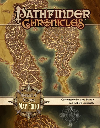 Pathfinder Chronicles Council of Thieves Map Folio