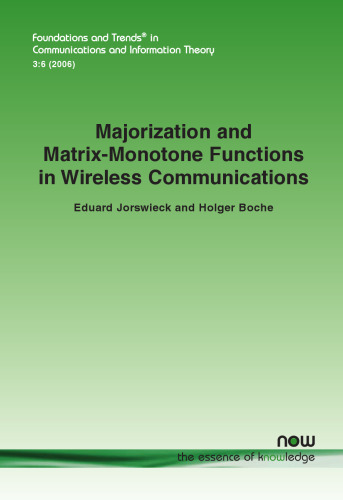 Majorization and Matrix Monotone Functions in Wireless Communications