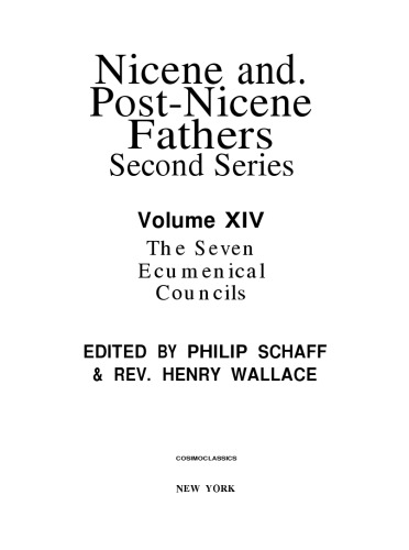 The Seven Ecumenical Councils