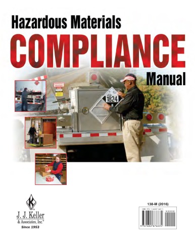 Hazardous materials compliance manual