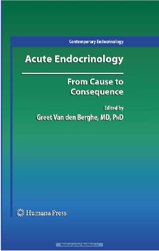 Acute Endocrinology: From Cause to Consequence