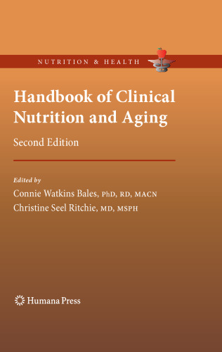 Handbook of Clinical Nutrition and Aging