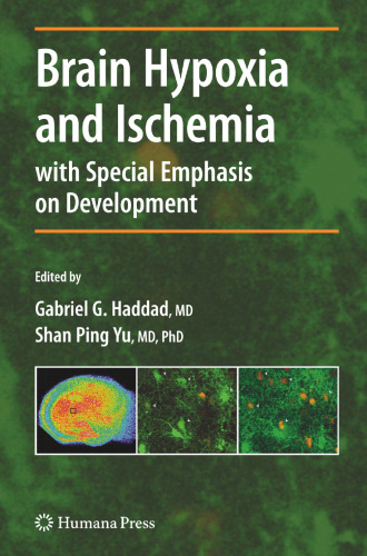 Brain Hypoxia and Ischemia: with Special Emphasis on Development