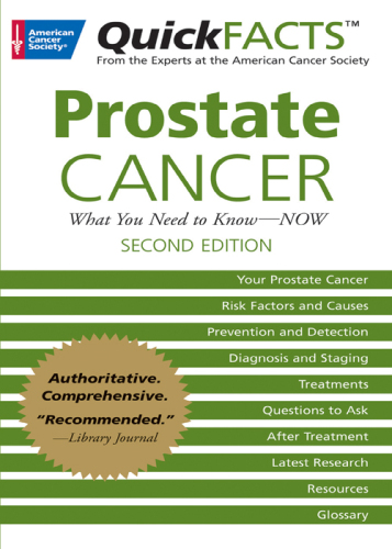 QuickFACTS Prostate Cancer: What You Need to Know-NOW