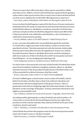 Soccer vs. the state: tackling football and radical politics