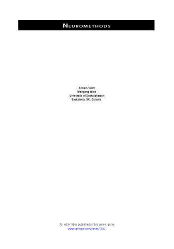 Animal Models of Behavioral Analysis