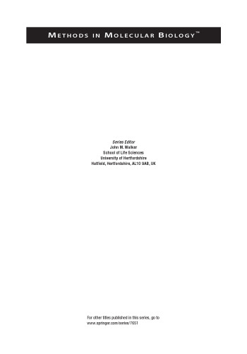 Transgenic Mouse Methods and Protocols