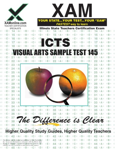 ICTS Visual Arts Sample Test 145 Teacher Certification, 2nd Edition ()