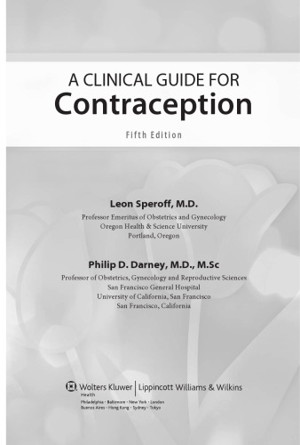 A Clinical Guide for Contraception