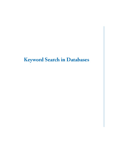 Keyword search in databases
